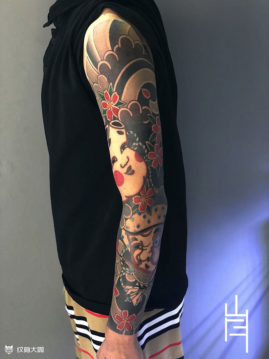 阿多福 火男_纹身吧社区 - 纹身大咖