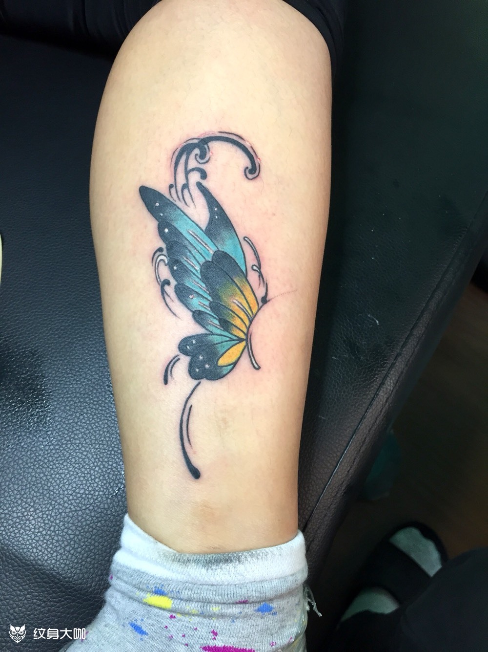 同款蝴蝶3枚,每个价格_纹身图案手稿图片_鞍山青木刺青的纹身作品集