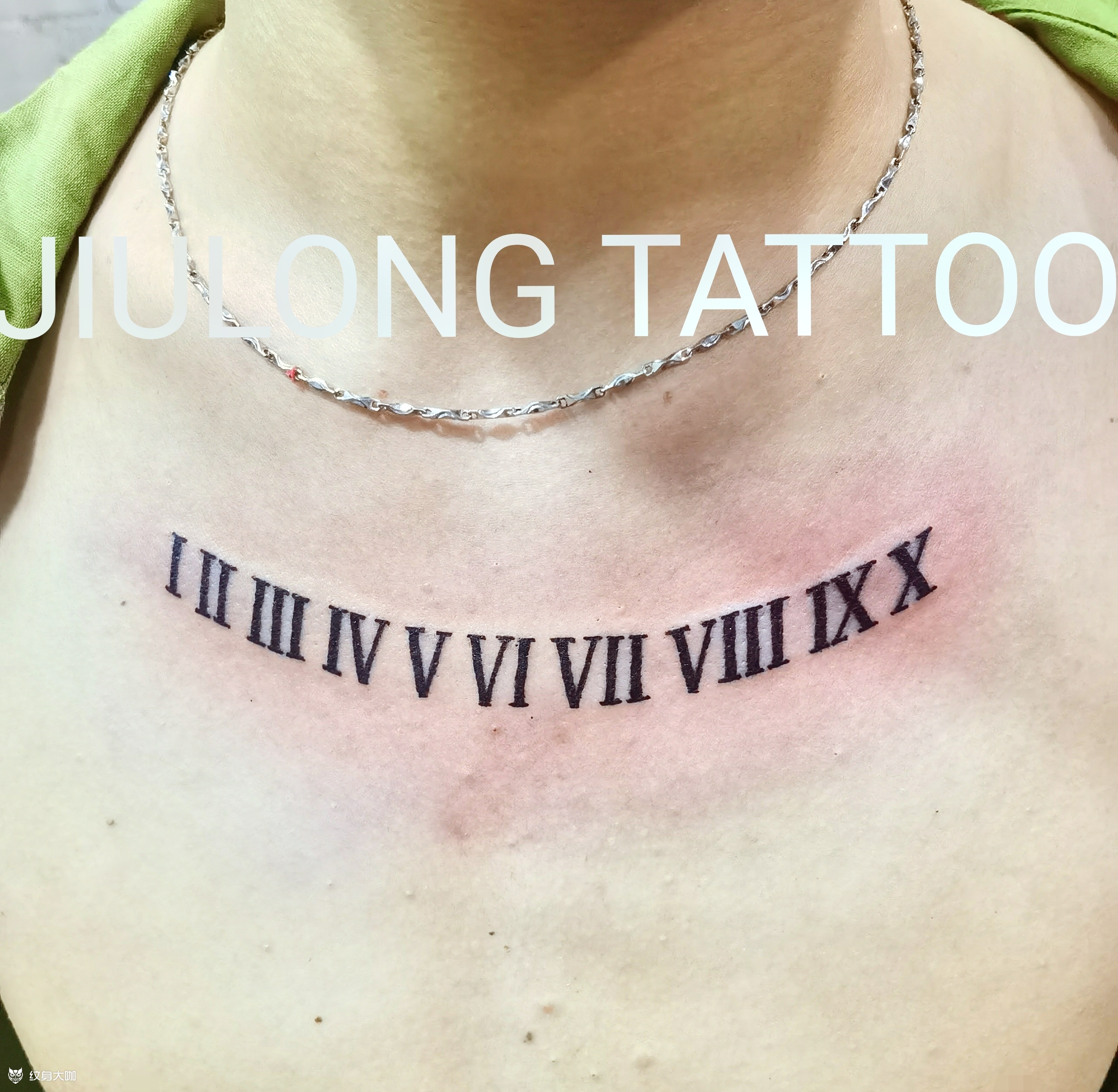 罗马数字_纹身图案手稿图片_伟哥的纹身作品集