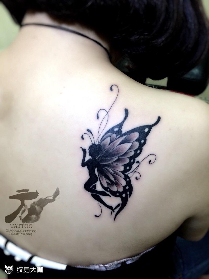 小精灵_纹身图案手稿图片_小方的纹身作品集